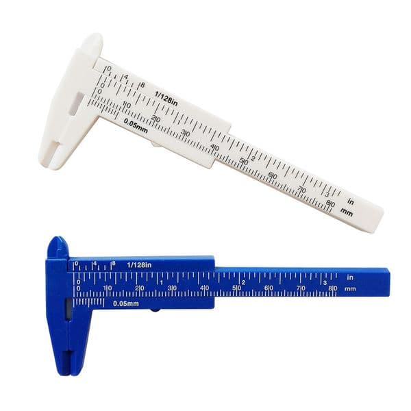 0-80MM Diameter Vernier Caliper Ruler Office Student Carpentry Home Sliding Double Scale Mini Portable Measuring Tool Gauge