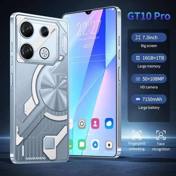 ozon hot crossborder mobile phone gt10 pro smart phone 16 1t android 3g foreign trade factory delivery wholesale