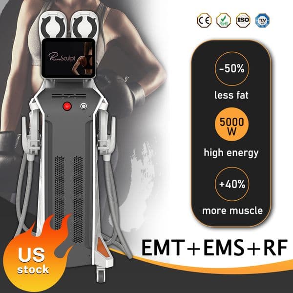Professional EMS NEO muscle building EMSlim Slimming machine Neo RF Fat Burning Shaping Beauty Equipment 4/5 Handles