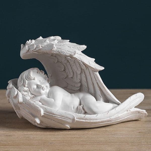 New Angel Girl Candle Holder Figurines Nordic Fairy Candlestand Garden Modern Resin Statue Interior Home Shelf Decoration