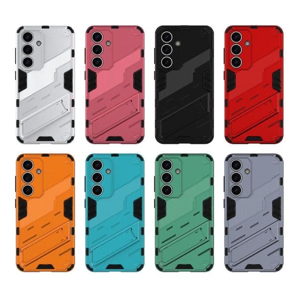 Fashion Defender Holder Cases For Iphone 17 Air 16 15 Plus 14 Pro 13 12 11 Max XR XS 8 7 6 Hybrid Layer Hard PC TPU Stand Armor Heavy Duty Impact Combo Smart