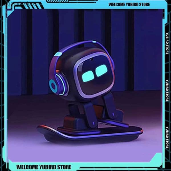 Electronics Robots EMO supports interactive desktop voice recognition intelligent AI robot companion emotional home EMO robot childrens growth gift L240910