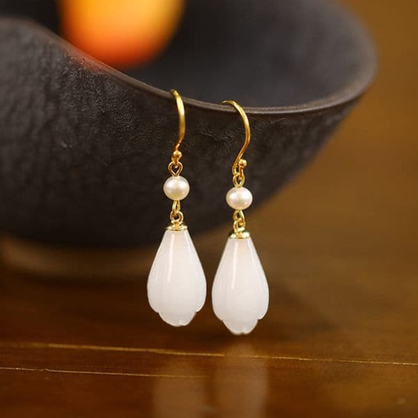 C41 Silver Earrings - Trendy Niche Fashion Accessory
