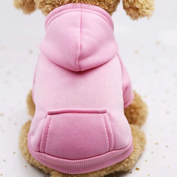 DualPet Dog Sweaters - Warm Winter Hoodie Sweatshirt for Small & Medium Dogs and Cats, XS-2XL, Cold Weather Pet Clothing