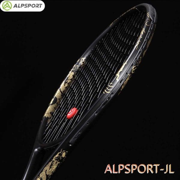 ALPSPORT JL 27-inch strong and durable 4 3/8-inch grip carbon fiber tennis racket suitable for students and teenagers L250718