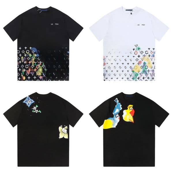 designer tshirt mens women t shirt high-quality version t-shirts women designer clothing loose tees tops man casual street graffiti shirt sweatshirt short sleeve tee