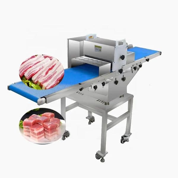 Commercial Desktop Fresh Meat Slicer, Barbecue Restaurant Pork Belly Cutter, Beef Slicer