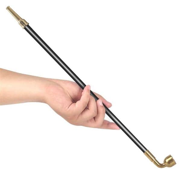 Vintage mens tobacco stick with copper pot traditional handmade long tobacco stick smoking pipe accessories W241214