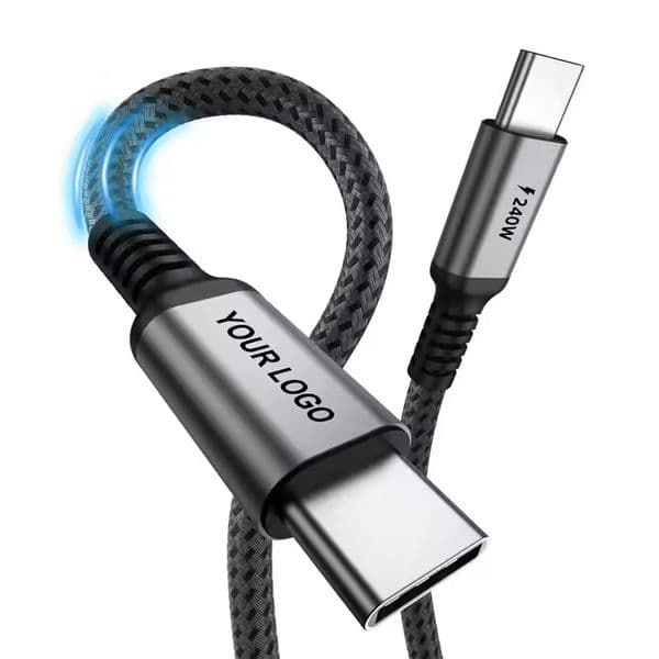 Wholesale 2M 3M USB 2.0 C 48V Cable 5A Type C Usb Fast Charging Cable Data Cables For iphones 15 pro max to Android