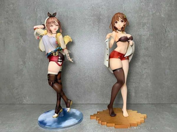 Action Toy Figures 1/7 Atelier Ryza 2 Lost Legends the Secret Fairy Ryza Anime Girl PVC Action Figure Toy Statue Adult Collection Model DollY241216K3SU