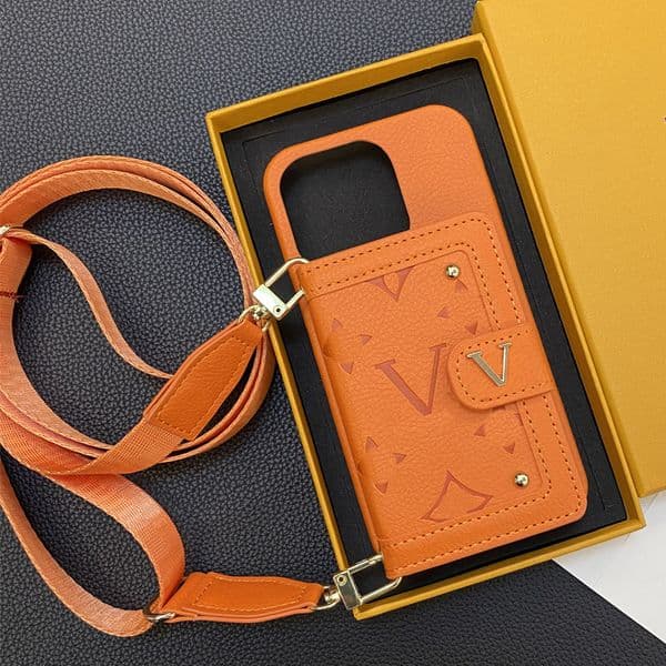 pinkycolor Women Crossbody Phone for Apple iPhone 16 15 Pro Max 13 12 14 Plus 11 Card Slot Bag Holder Wallet Case Cover Straps Lanyard 2024