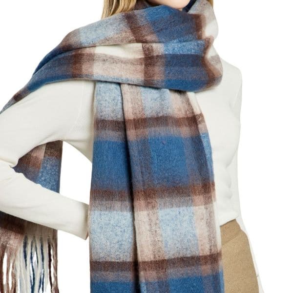 New Korean atmosphere scarf, versatile and warm autumn and winter scarf --86718