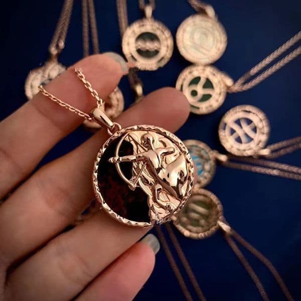 necklace designer necklace jewelry stainless steel pendant 18K Gold Plated gold necklace necklaces designer chains necklaces pendant necklaces coin pendant