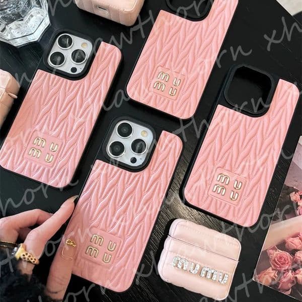 IPhone Case Designer Phone Case For IPhone 15 Pro Max Cases IPhone 14 ProMax 13 12 Pro 11 14 Plus Case PU Leather Fashion Brand Phone Cases
