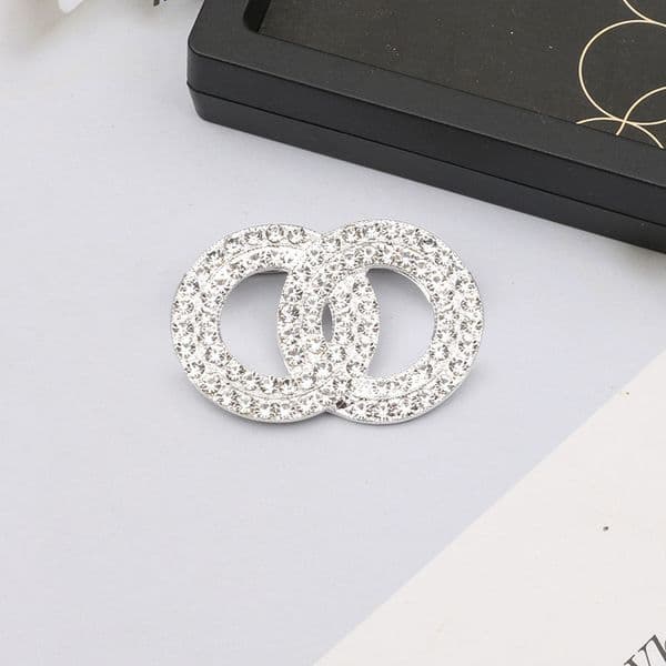 Brand Letter Designer Pins Brooches for Women Men Fashion Crystal Brooch Silver Gold Plate Pin Designer Accessories Jewelry Party