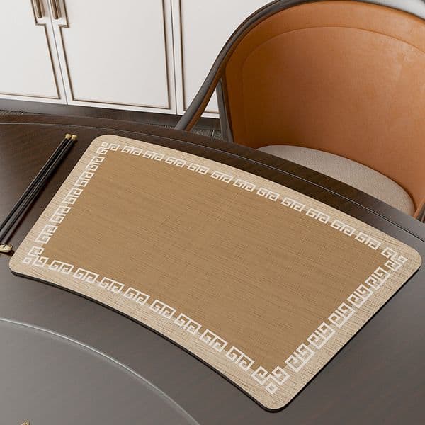 W390 Waterproof, oil-proof, washable and scalding-proof tablecloth, simple solid color