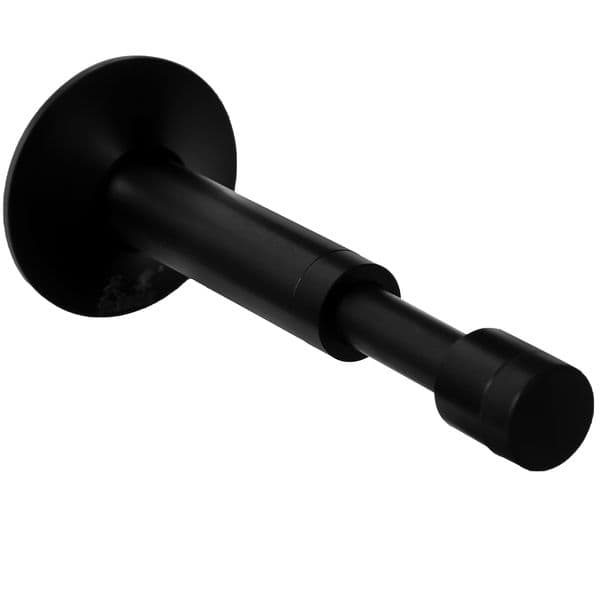 Punch-free Door Stop Hydraulic Buffer Stopper Holder Metal Wall Mounted Stops for Floor Bumper Commercial