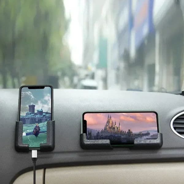 Car Cell Phone Holder Multifunction Mobile Phone Mount Lighess Portability No Space Occupy Stand Auto 2025 Interior Accessories