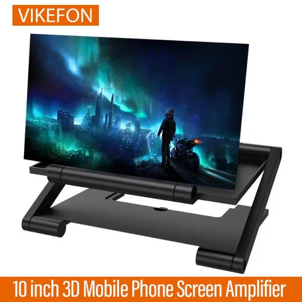 10 inch 3D Mobile Phone Screen Amplifier Screen Video Magnifier HD Expander Projector Smart phone Display Magnifying Bracket