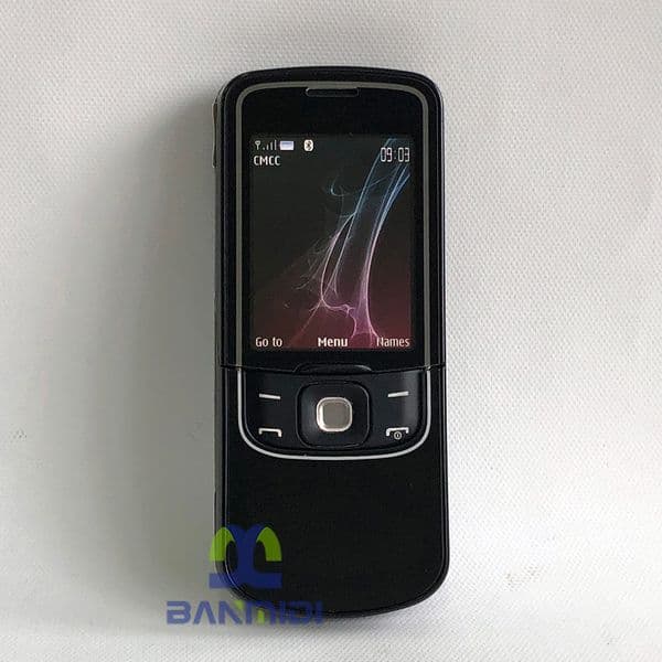 Original 8600 Luna Refurbished Mobile Cell Phone Unlocked GSM 2025 Quad-Band Arabic Russian Hebrew Keyboard, Made on 2007 in Germany