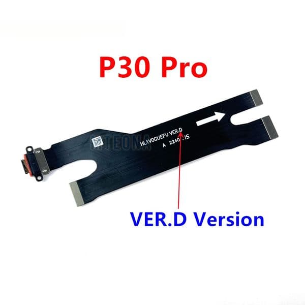 USB 2025 Charging Dock Flat Cable For Huawei P30 Pro Tail Plug Small Board Charg Connector Flexible Ribbon