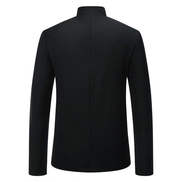 K697 Autumn Men's Casual Suit Jacket - White Small Fit