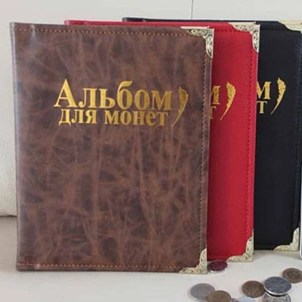 Collecting Money Albums 250 Pockets 10 Pages Coins Collection Album Book for Collector Coin Holder Album Mini Penny Coin Storage