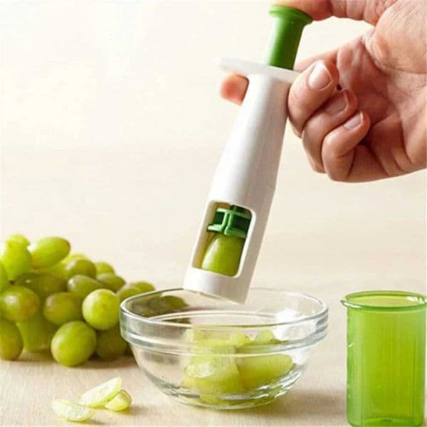 1 PC Tomato Slicer Cutter Grape Tools Cherry Fruit Salad Splitter Kitchen Gadgets and Accessories Vegetable Cutter Home Gadgets W241225