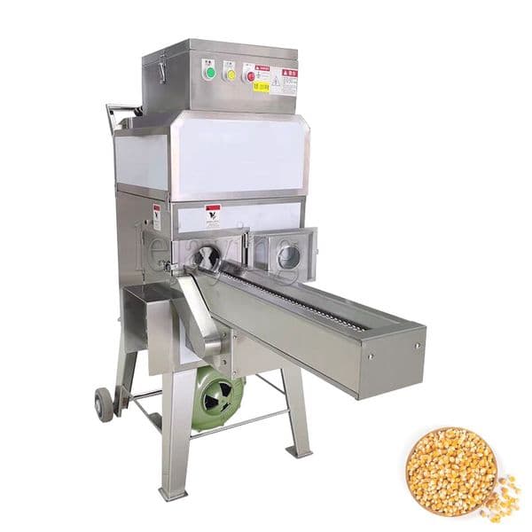 Household Small Corn Thresher Fully Automatic Electric Maize Peeler Thresher