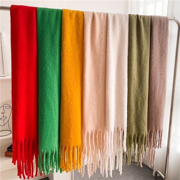 10039 Warm extended neck scarf for men and women