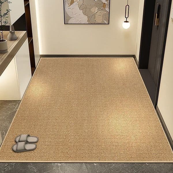 Wear resistant Japanese style tea room balcony bay window pineapple circle bedroom bedside mat