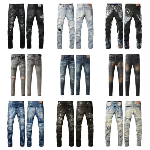 designer men jeans mens designer ksubi jean pants brand baggy womens retro casual hip hop streetwear designers joggers pant hole black skinny slim Jean