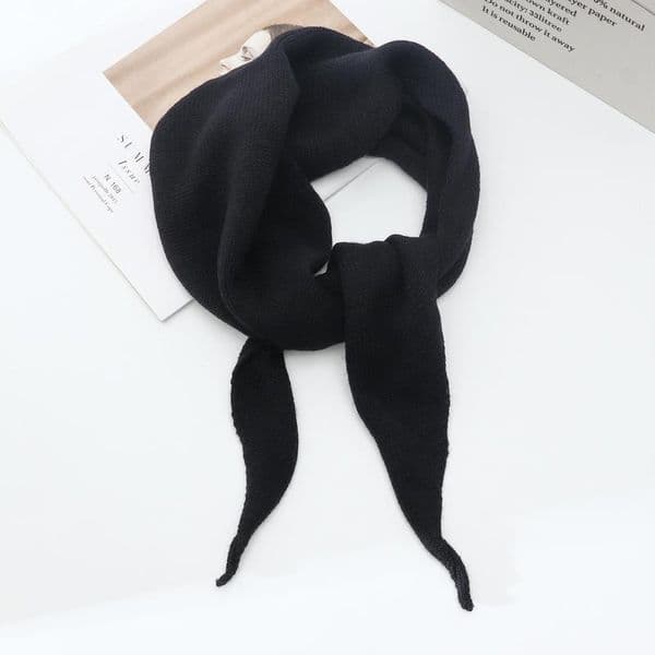 New wool knitted triangle scarf --82137