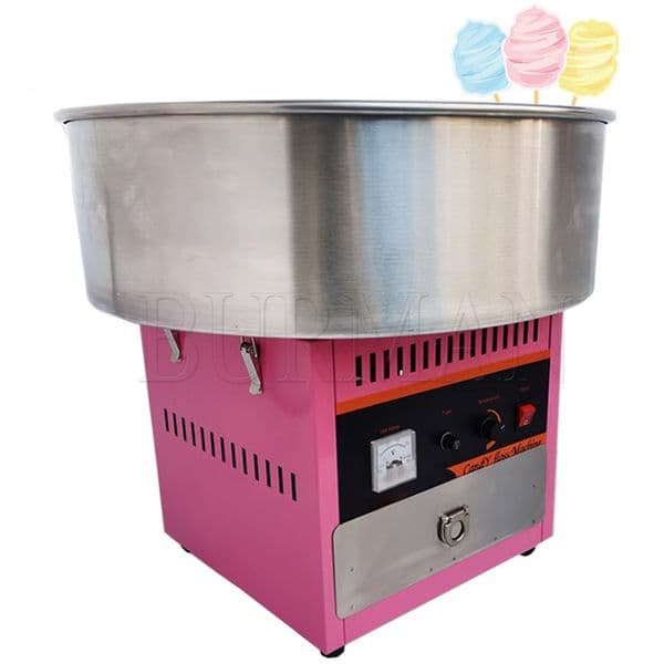 Automatic Stainless Steel Cotton Candy Machine Commercial Plug Radio Marshmallow Machine Electric Marshmallow Machine