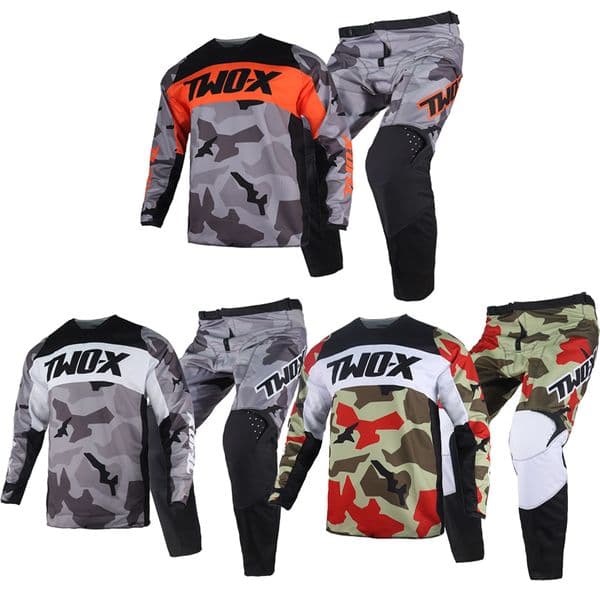 Motocross Bnkr Jersey Pants Top ATV BMX Moto Gear Set ATV Motorcycle Clothing MX Racing Combo suit