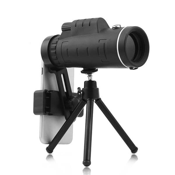 TOKOHANSUN 40X60 Zoom HD Universal Smartphone Optical Camera Monocular Camping Sports Telephoto Clip Telescope Lens