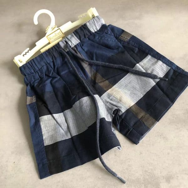 Sales Children Summer Casual Cotton Shorts Baby&Kids Clothing Kids Pants Girls Designers Trousers Boys Plaid Cute Trousers Free Shipping