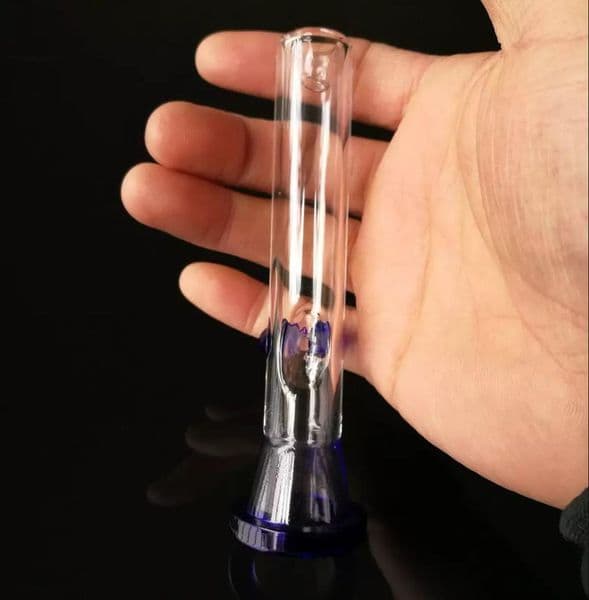 A rock pipe Wholesale Glass bongs Oil Burner Glass Pipes Water Pipes Oil Rigs Smoking Free Shiphjjh ping