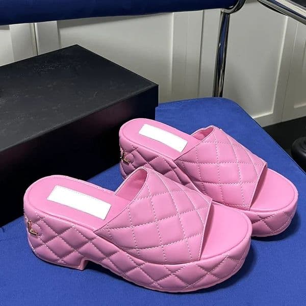 New 2024 Women platform sandals designer Baugen sandals Luxury brand diamond sandal Business office shoes Leather outdoor casual sandals