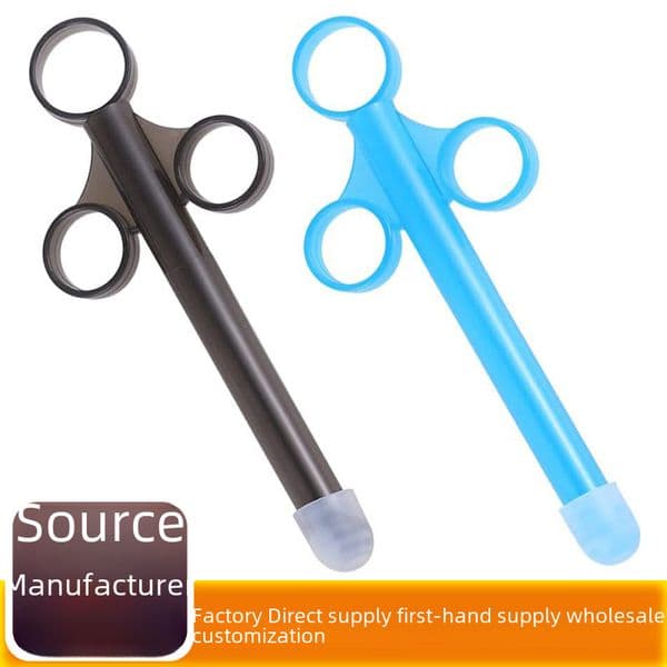 Cross-border foreign trade manual back court flusher private part lubricating oil syringe liquid infusion syringe lubrication gun