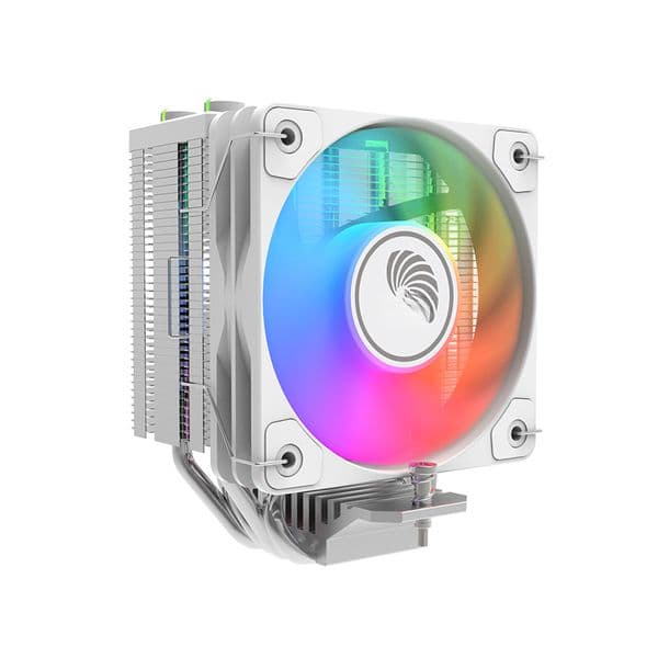 Tianji J8 CPU air-cooled radiator 4 heat pipe 10cm fan ARGB Shengguang synchronous large air volume mute