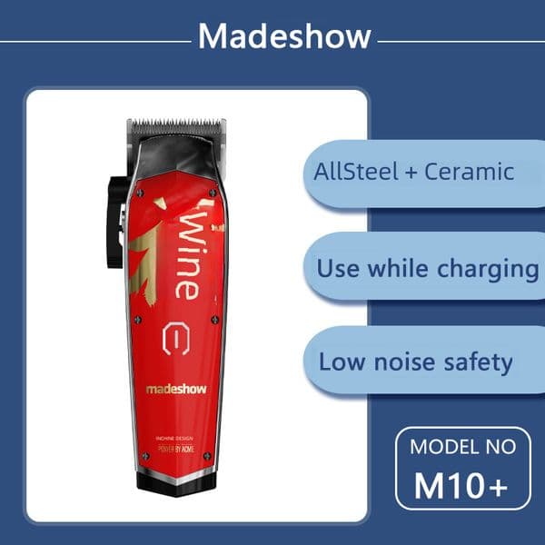 Akerme M10 electric clippers professional hair salon retro oil head carving shaving head gradient madeshow hair clipper