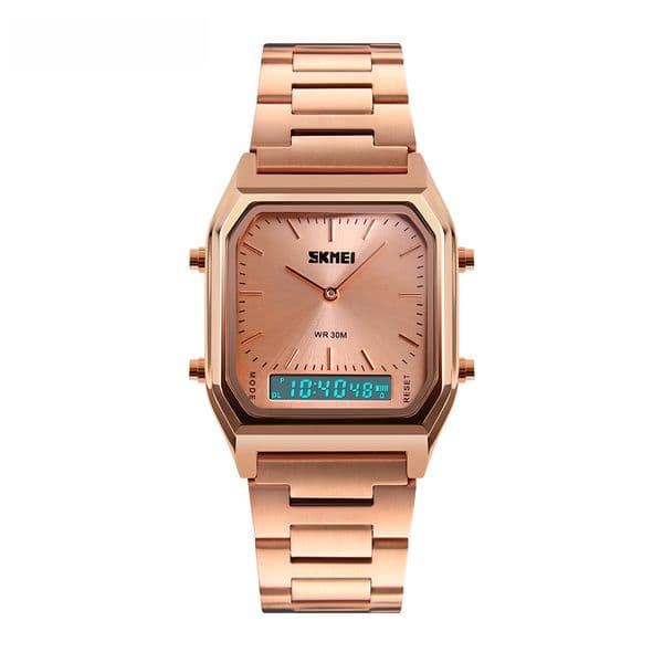 Skmei hot sale Business Men's Watch simple men's watch fashionable retro multi-functional quartz watch