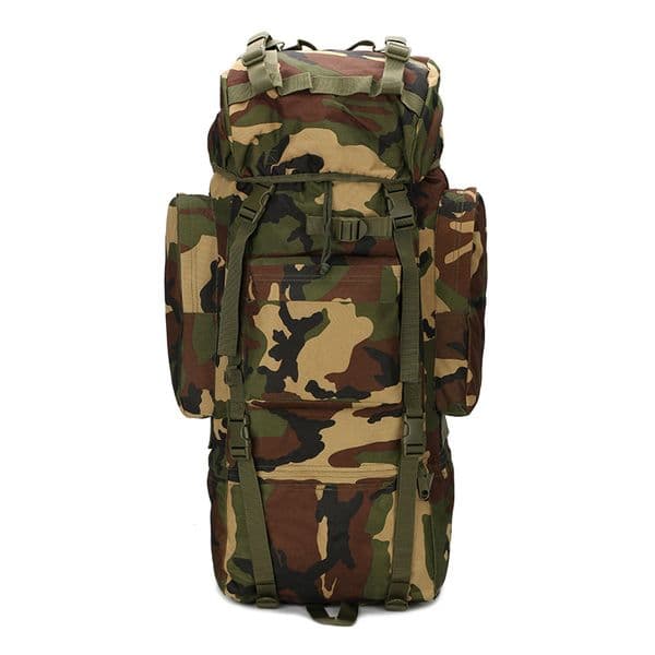 Outdoor sports mountaineering bag outdoor backpack hiking mountaineering bag large capacity 65L large bag equipment spot wholesale