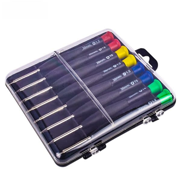 8pc watch disassembly machine multi-use screwdriver screwdriver metric tool precision plum screwdriver set