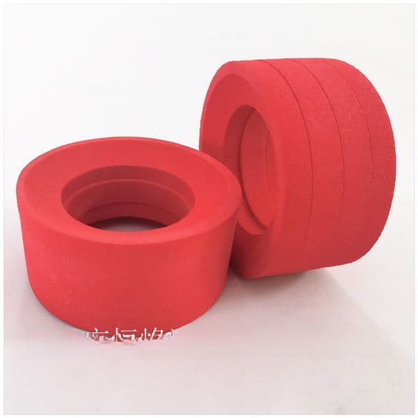 EVA Model Climbing Wheel Tire Model Aircraft Fixed Landing Gear Foot Pad Double Segment Sponge Foam Wheel