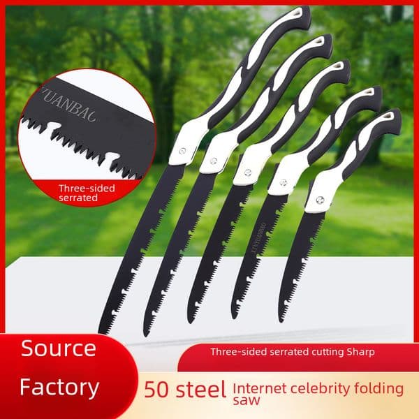 Folding Saw Outdoor Saw Household Multi-specification Manual Saw Fast Saw Tree Felling Outdoor Portable Pruning Garden Saw