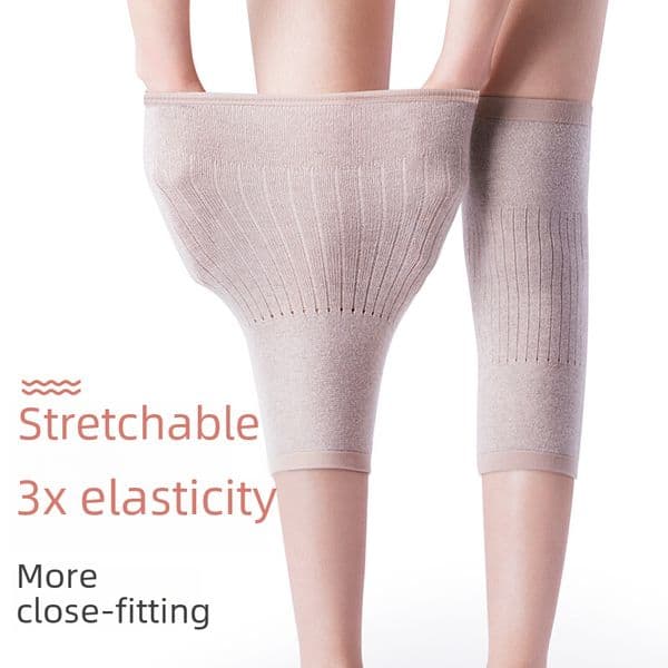 Factory wholesale cashmere knee pads warm light not bloated comfortable skin wool knee pads air conditioning summer knee pads