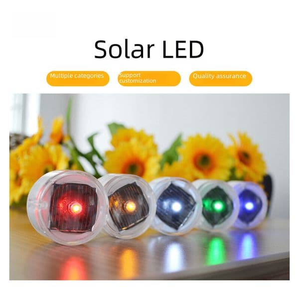Manufacturers supply LED solar small round light Solar Night Light Star Light led underground light