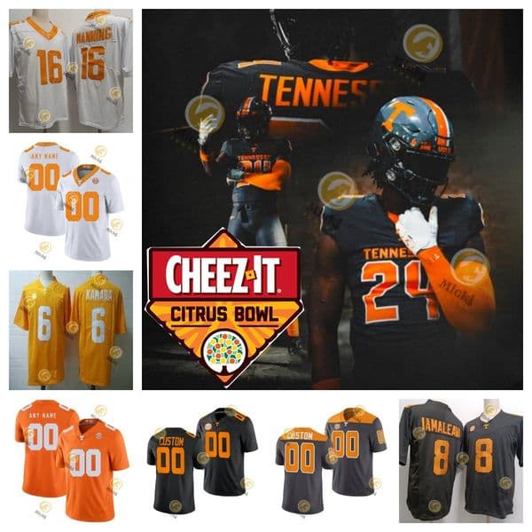 Jalin Hyatt Hendon Hooker TennesseeVolunteers Football Jersey Christian Harrison Joshua Helsdon Gus Hill Jimmy Holiday Nick Humphrey jerseys